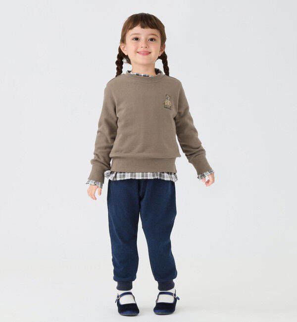 SHIPS Colors 「SHIPS Colors:80～130cm /〈洗濯機可能〉TeddyBear(R) スウェット 2◇」|スウェット・ジャージ|