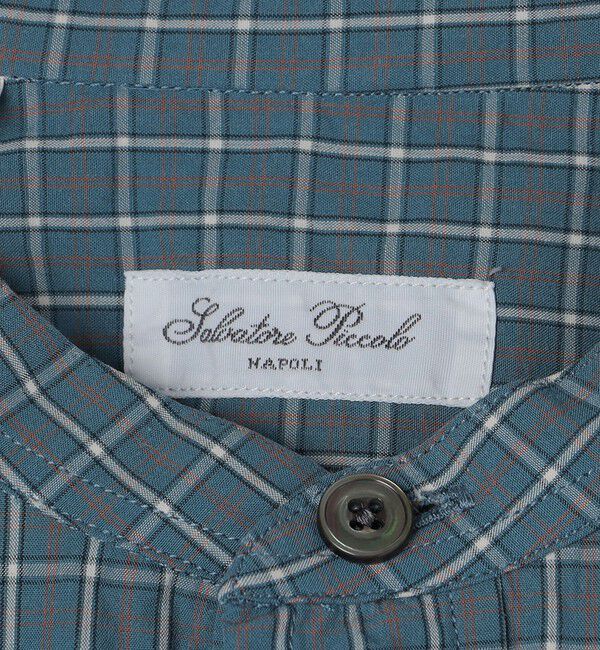 SHIPS「【SHIPS別注】Salvatore Piccolo: タッターソール プルオーバー バンド シャツ」|シャツ・ブラウス|