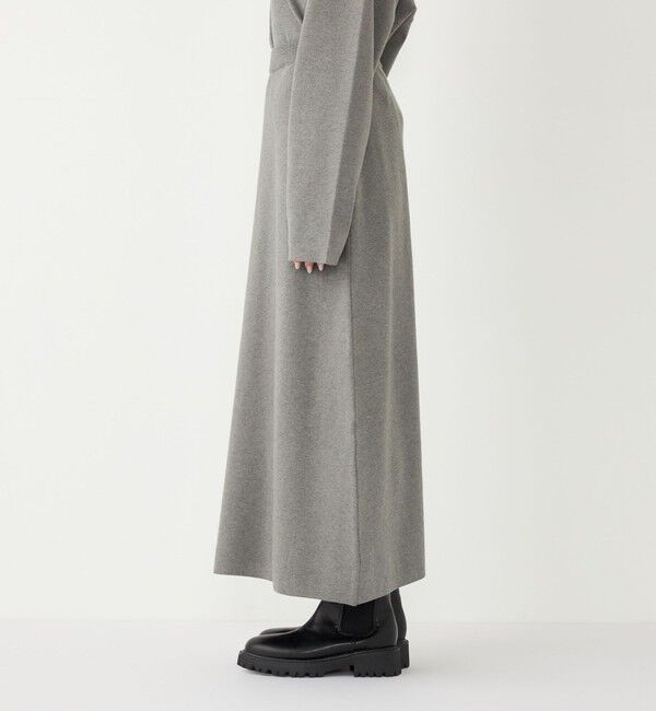 SHIPS Colors 「SHIPS Colors:〈手洗い可能〉スキッパー ニット &times; スカート セットアップ◇」|ニット・セーター|