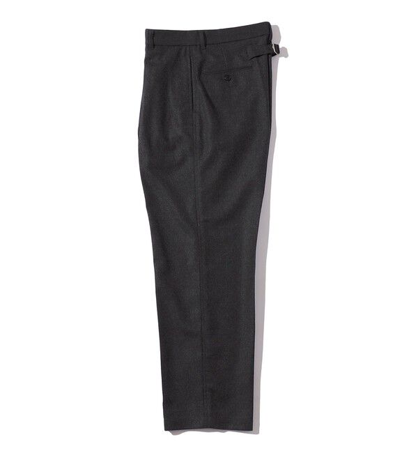 SHIPS「Southwick: Gate Label サキソニー 1プリーツ スラックス」|スラックス|