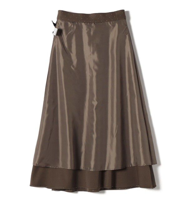 SHIPS Colors 「SHIPS Colors:〈手洗い可能〉グリッタードット フレアスカート」|フレア|