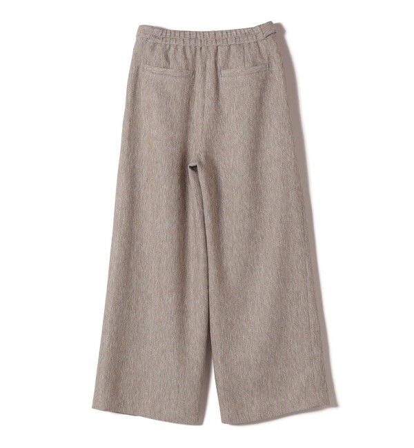 SHIPS Colors 「SHIPS Colors:〈手洗い可能〉カラー ミックス ツイード ボタン ワイドパンツ◇」|その他|