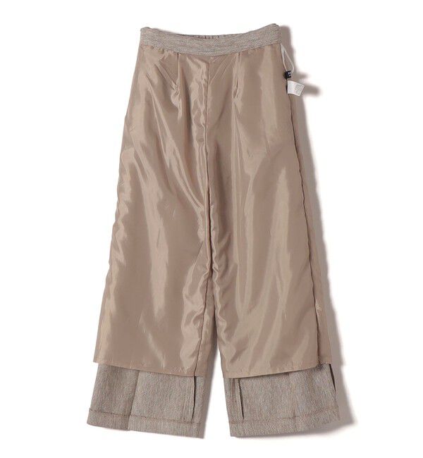 SHIPS Colors 「SHIPS Colors:〈手洗い可能〉カラー ミックス ツイード ボタン ワイドパンツ◇」|その他|