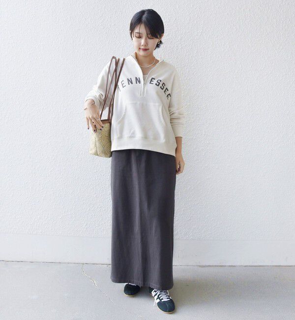 SHIPS for women「【SHIPS別注】TENNESSEE:〈洗濯機可能〉ハーフ ジップ スウェット」|スウェット・ジャージ|