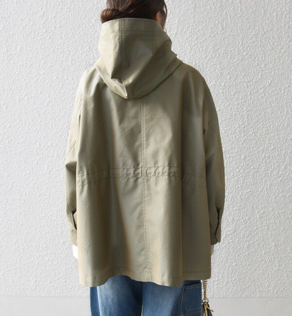 SHIPS any「SHIPS any:〈手洗い可能〉シャンブレー テントライン フード コート」|その他|