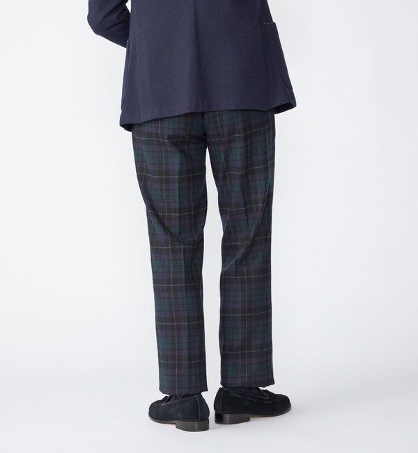 SHIPS「SHIPS: ラグジュアリー フォックスブラザーズ SHIPSタータン スラックス」|チノ|