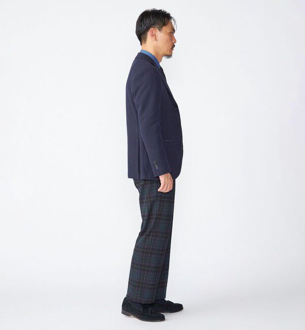 SHIPS「SHIPS: ラグジュアリー フォックスブラザーズ SHIPSタータン スラックス」|チノ|