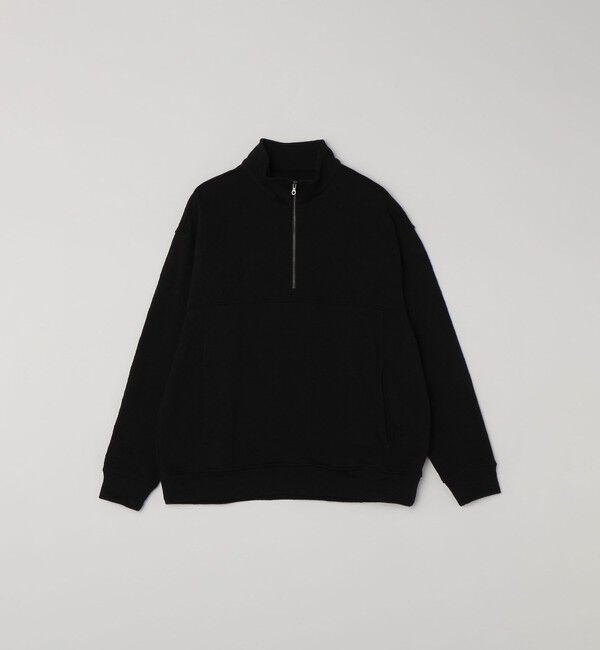 SHIPS any「SHIPS any:〈洗濯機可能〉コットン ジャガード ハーフジップ 裏毛 スウェット(セットアップ対応)◇」|スウェット・ジャージ|
