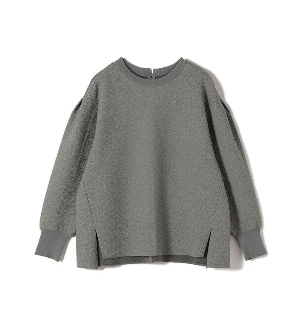 SHIPS for women「〈手洗い可能〉ダブル フェイス ニット リブ コンビ プルオーバー」|Tシャツ・カットソー|