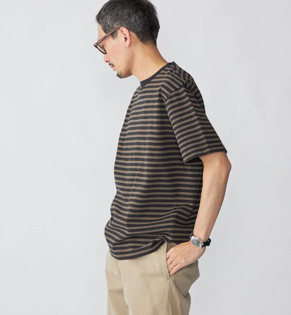 SHIPS「SHIPS: AUTHENTIC ボーダー Tシャツ ショートスリーブ」|Tシャツ・カットソー|