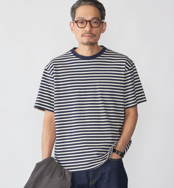 SHIPS「SHIPS: AUTHENTIC ボーダー Tシャツ ショートスリーブ」|Tシャツ・カットソー|