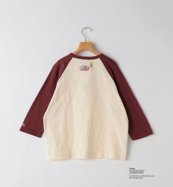 SHIPS KIDS「SHIPS KIDS:140～160cm /PEANUTS スヌーピー フットボール プリント Tシャツ」|Tシャツ・カットソー|