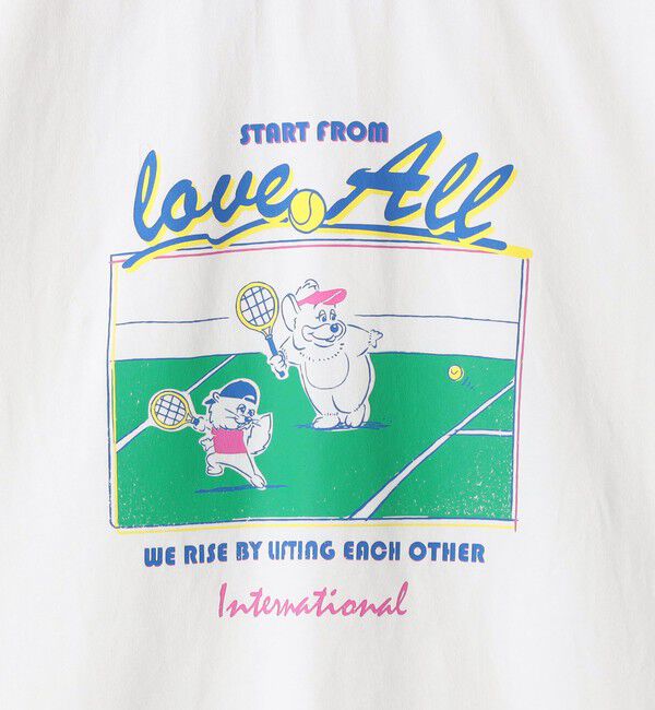 SHIPS KIDS「ARCH&LINE:155～165cm / オーガニックコットン プリント Tシャツ」|Tシャツ・カットソー|