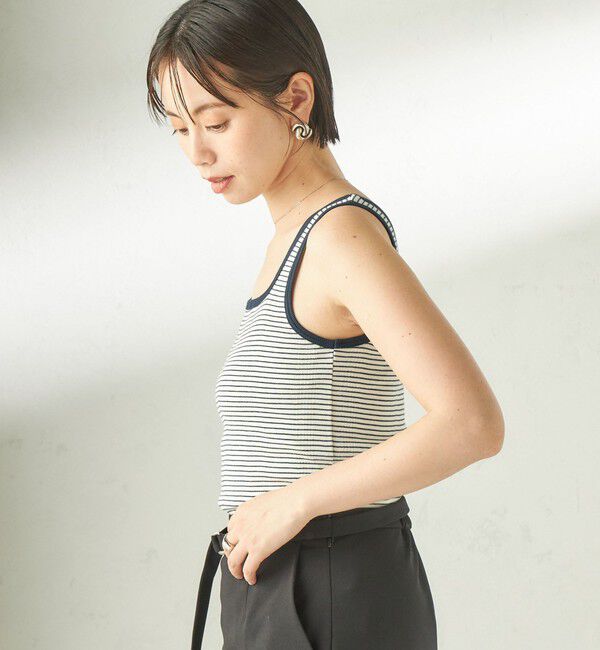 SHIPS for women「《予約》【SHIPS別注】miller: 2パック 2WAY タンクトップ」|タンクトップ|