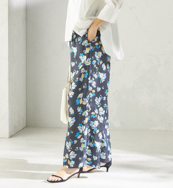 SHIPS for women「《予約》〈手洗い可能〉IPEKER プリント ワイド パンツ」|その他|