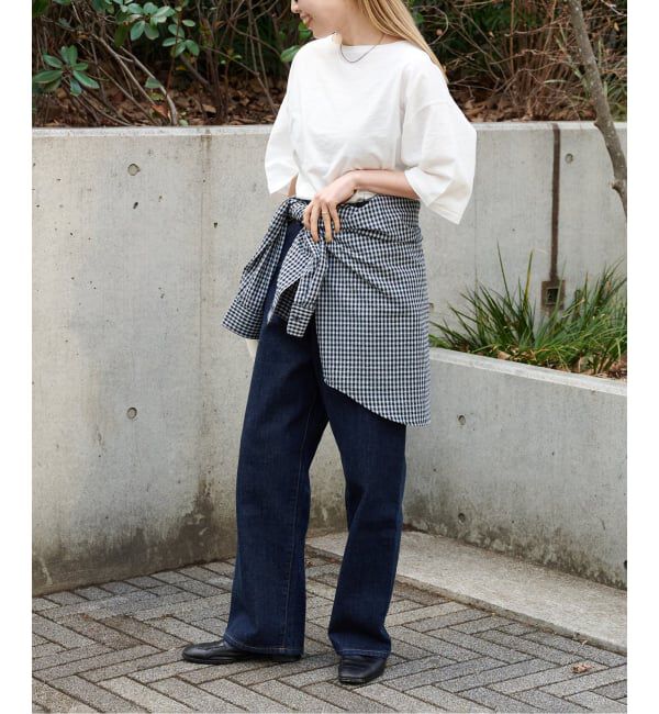 OUTDOOR PRODUCTS Usual Things「≪予約≫スラブテンジク 五分袖TEE」|Tシャツ・カットソー|