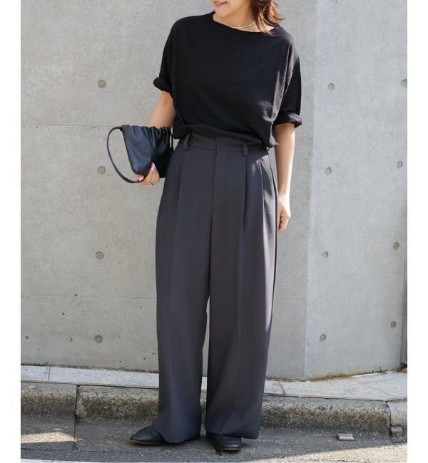 OUTDOOR PRODUCTS Usual Things「≪予約≫スラブテンジク 五分袖TEE」|Tシャツ・カットソー|