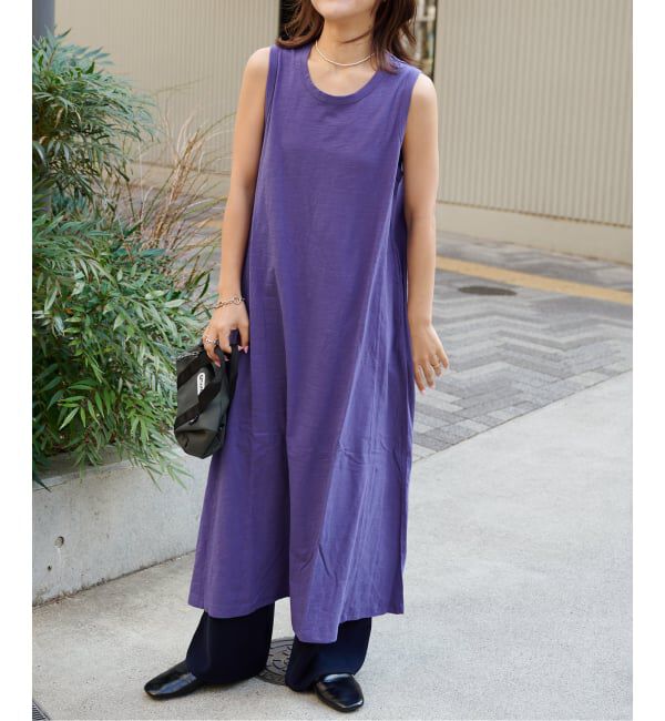 OUTDOOR PRODUCTS Usual Things「≪予約≫スラブテンジクフレアノースリワンピース」|ワンピース|