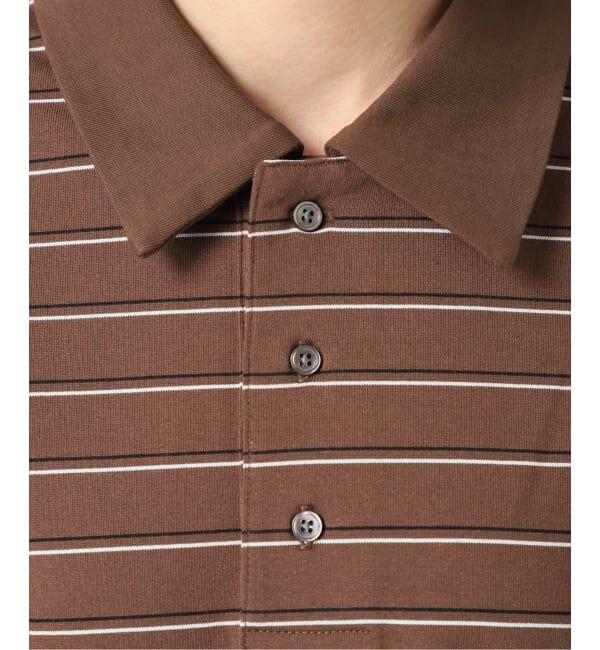 OUTDOOR PRODUCTS Usual Things「≪予約≫ボーダーポロシャツワイドワンピース」|ワンピース|