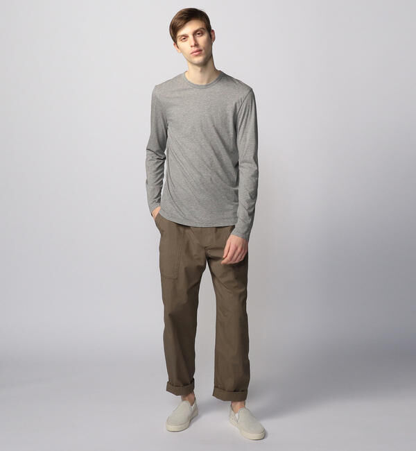 JAMES PERSE「リュクス ジャージークルーネックプルオーバー MELJ3246」|Tシャツ・カットソー|