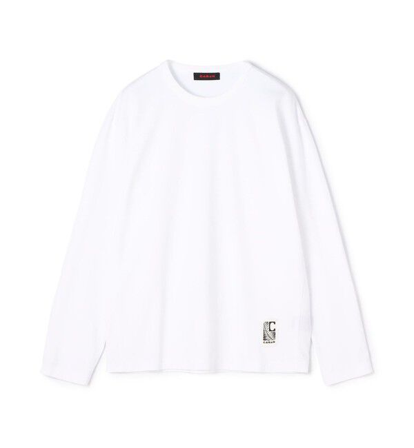 CABaN「CABaN ドライスビンコットン ルーズフィットTシャツ」|Tシャツ・カットソー|11 ホワイト
