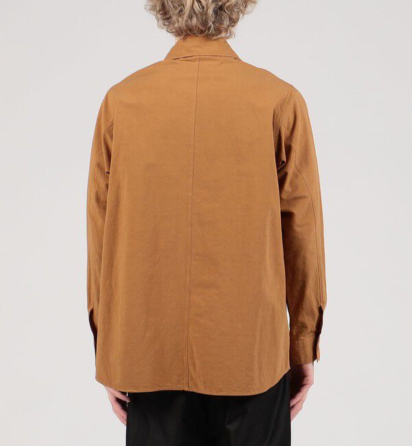 TOMORROWLAND MENS「コットンリネンウェザー ダブルポケットシャツ」|シャツ・ブラウス|