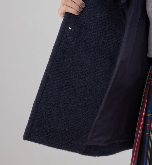 TOMORROWLAND collection「モヘヤダイヤゴナル ピーコート」|ピーコート|