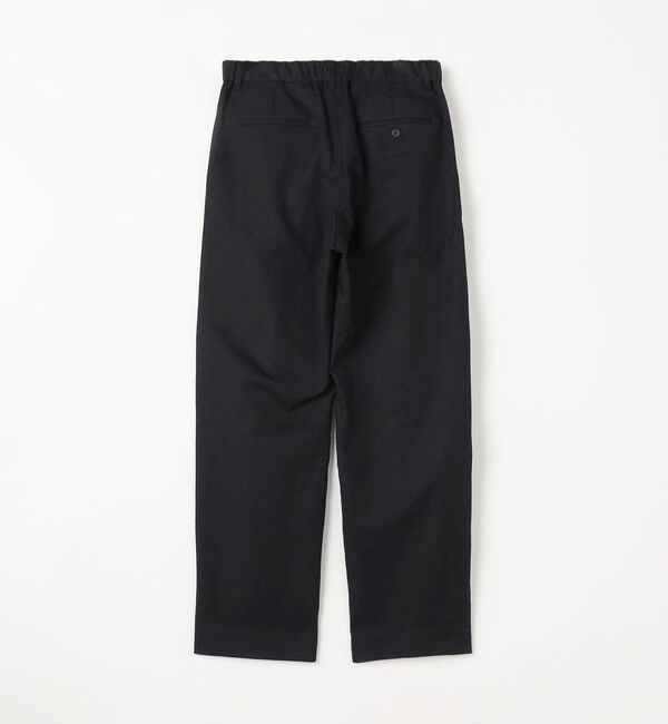 GALERIE VIE「ノンマーセライズドコットン ツータックイージーパンツ」|チノ|