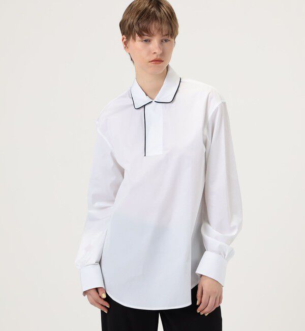 TOMORROWLAND BUYING WEAR「 【別注】BOURRIENNE MARINE コットンシャツ」|シャツ・ブラウス|