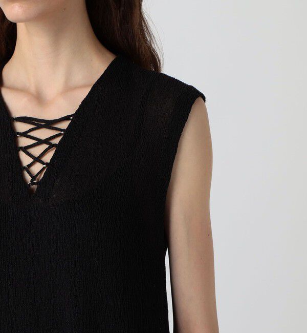 DES PRES「クレープニット フレアワンピース」|ワンピース|