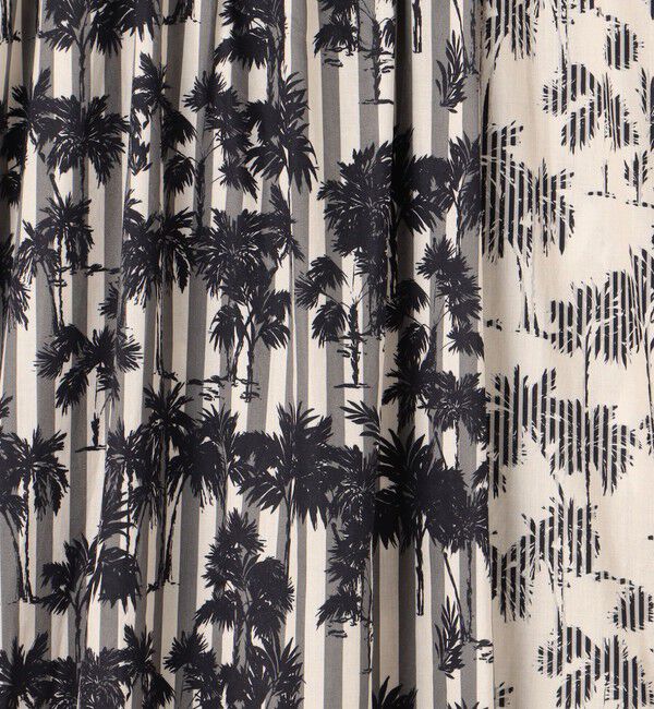 GALERIE VIE「コースタルフローラプリント ギャザーキャミソールワンピース」|ワンピース|