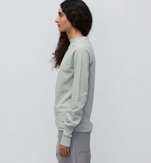 BACCA「ソフトコットン ラグランスリーブプルオーバー」|スウェット・ジャージ|