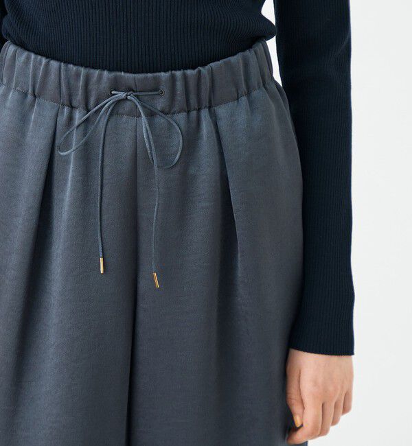 Ballsey「グリッツィーサテン イージーワイドパンツ」|その他|