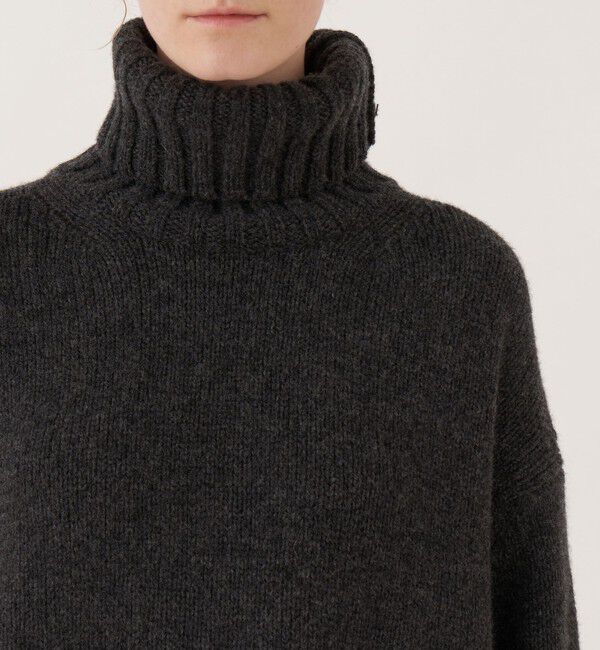 GALERIE VIE「ファインウール タートルネックプルオーバー」|ニット・セーター|