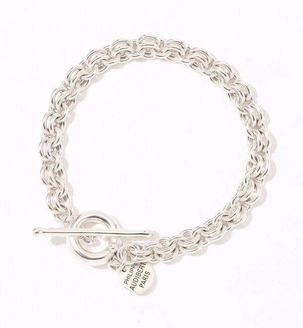 TOMORROWLAND GOODS「【別注】PHILIPPE AUDIBERT Otis laiton シルバーブレスレット」|ブレスレット・バングル|