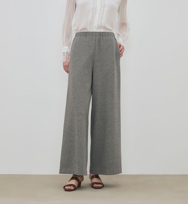 DES PRES「メランジジャージー ワイドリラックスパンツ」|その他|