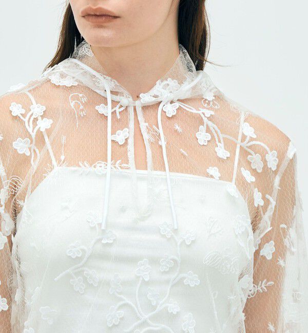 Edition「edition pourell トリコット エンブロイダリートップス」|シャツ・ブラウス|