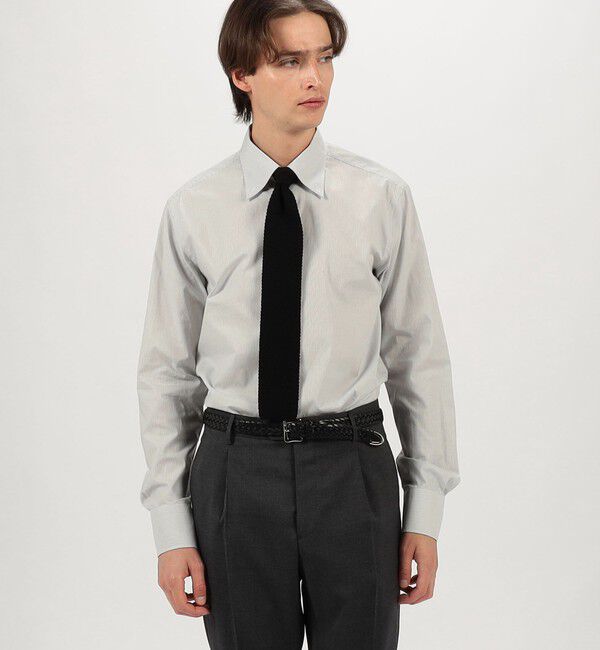 TOMORROWLAND MENS「120/2スーピマコットン ボタンダウン ドレスシャツ」|シャツ・ブラウス|