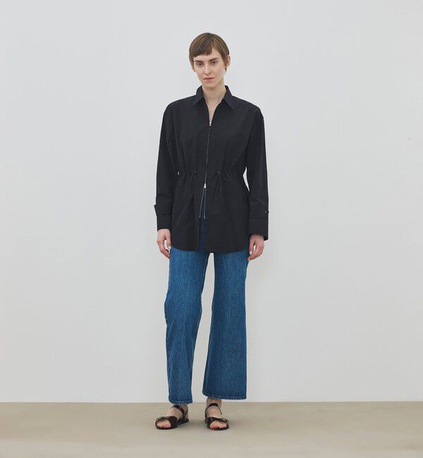 DES PRES「ポリエステルナイロンコットン テックシャツブルゾン」|ブルゾン・スタジャン|