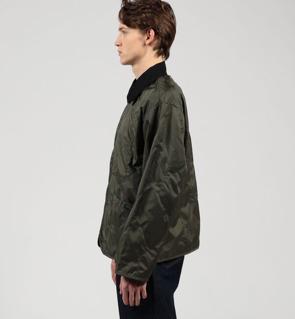 TOMORROWLAND MENS「【別注】LAVENHAM UNWADDED TEYNHAM ポリエステル ジップブルゾン」|ブルゾン・スタジャン|