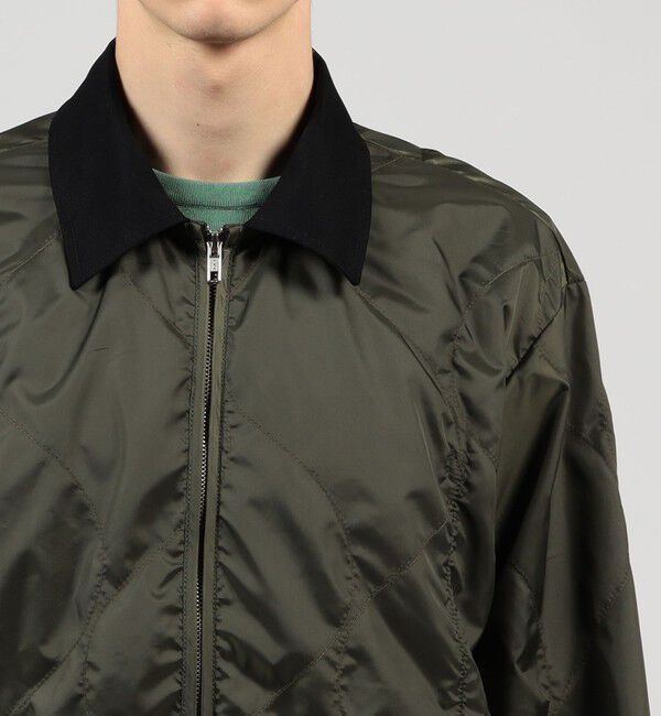 TOMORROWLAND MENS「【別注】LAVENHAM UNWADDED TEYNHAM ポリエステル ジップブルゾン」|ブルゾン・スタジャン|