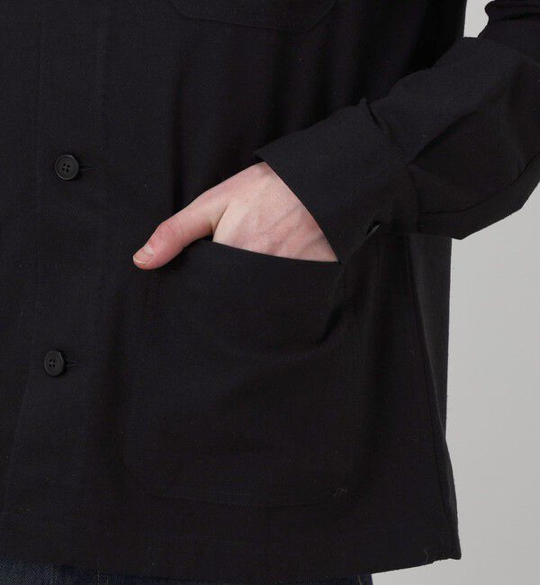 TOMORROWLAND BUYING WEAR「Salvatore Piccolo シルクコットン シャツブルゾン」|ブルゾン・スタジャン|