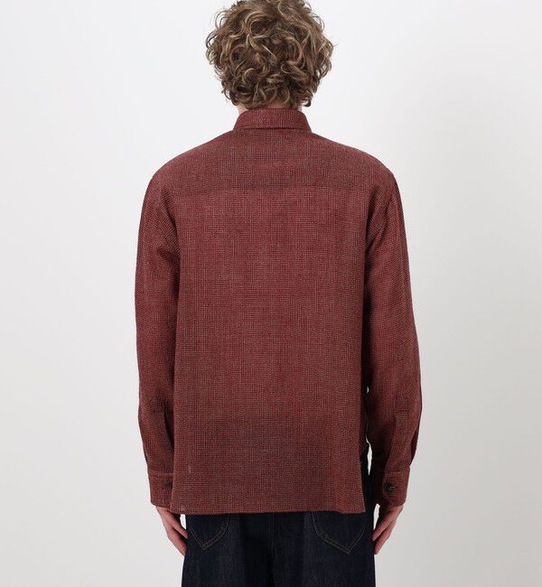 TOMORROWLAND BUYING WEAR「Salvatore Piccolo ウールチェック ダブルポケットシャツブルゾン」|ブルゾン・スタジャン|