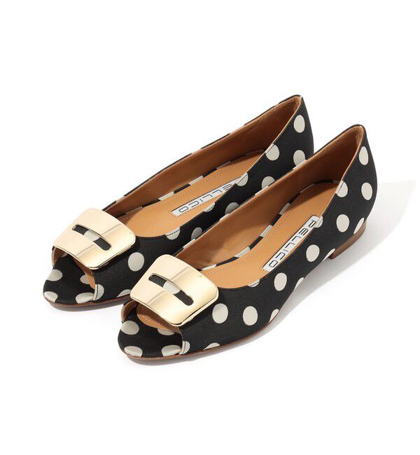 TOMORROWLAND GOODS「PELLICO DOT FLAT MULE フラットシューズ」|ローファー|