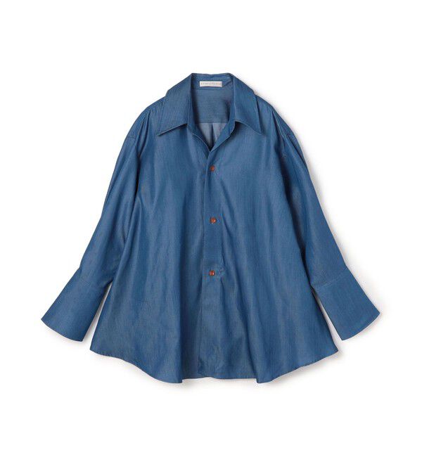 TOMORROWLAND BUYING WEAR「palmer//harding Drift シャツ」|シャツ・ブラウス|65 ブルー