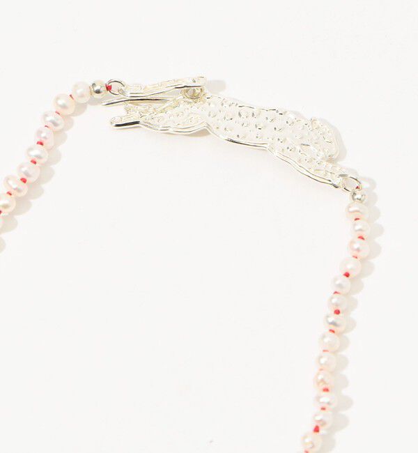 TOMORROWLAND GOODS「PALA LEOPARD HOOK TINY P パールネックレス」|ネックレス|