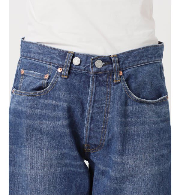  「《予約》ワイドベルボトム5ポケットパンツ：デニムパンツ」|デニム|