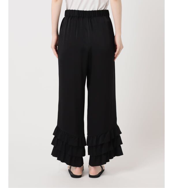  「《予約》TIERED CROPD SATIN パンツ」|その他|