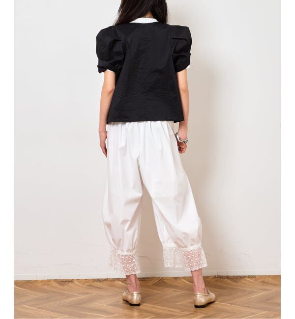  「《予約》LACE HEM BALLOON パンツ」|その他|