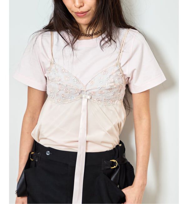  「《予約》30/1 テンジク SOFT COMPACT Tシャツ」|Tシャツ・カットソー|ピンク